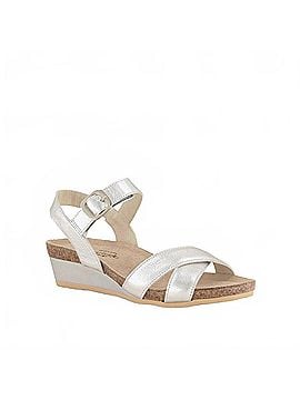 Naot Women's Throne Wedge Sandal in Soft Silver (view 1)