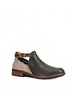 Naot Women's Kamsin Shoes in Black Raven/Stone Nubuck/Luggage Brown (view 2)