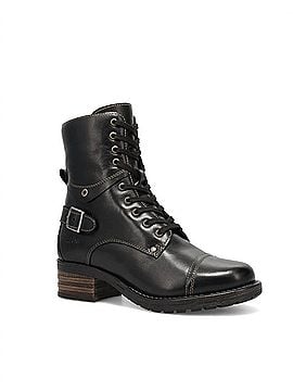 Taos Women's Crave Lace-Up Boots in Classic Black (view 2)