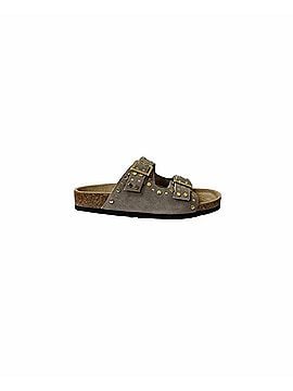 Silent D Women's Bon Suede Sandal in Taupe (view 1)