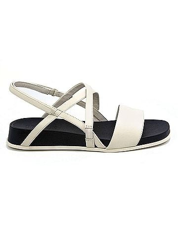 Camper Women's Atonika Leather Platform Sandals in Beige (view 1)