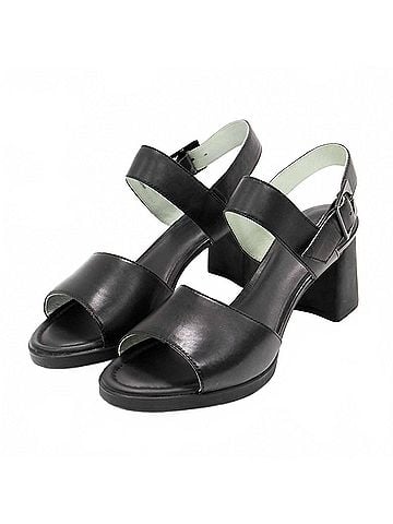 Camper Women's Kara High Heel Sandals in Black (view 2)