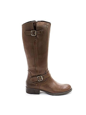 Eric Michael Women's Montana Knee-High Leather Boot in Brown (view 1)