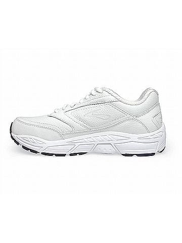 Brooks Women's Dyad Walker Shoes in White (view 2)