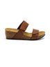 Eric Michael Brown Women's Liat Platform Sandals in Brown Size 8 - photo 1