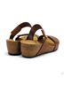 Eric Michael Brown Women's Liat Platform Sandals in Brown Size 8 - photo 4