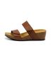 Eric Michael Brown Women's Liat Platform Sandals in Brown Size 8 - photo 5