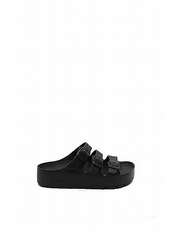 Birkenstock Women's Florida Iii Flex Platform Sandal in Black (view 1)