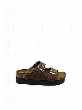 Birkenstock Women's Arizona Platform Sandal in Dark Tea (view 1)
