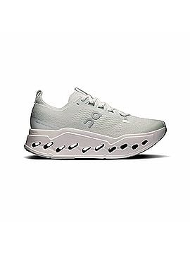 On Women's Cloudsurfer Max Running Shoes in Iceberg/Ivory (view 1)