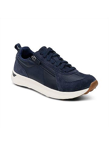 Aetrex Women's Elise Sneaker in Navy (view 1)