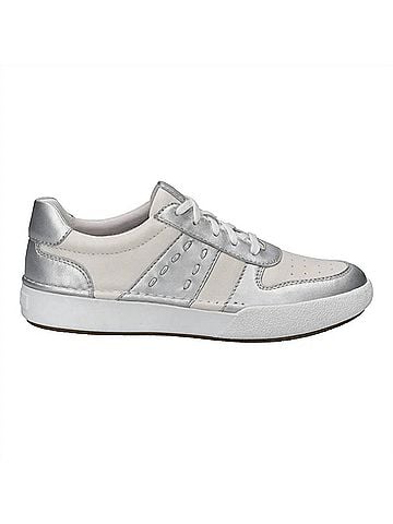 Josef Seibel Women's Claire Sneaker in Silver (view 1)