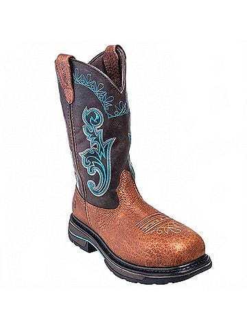 Wolverine Women's Kacey Boot in Dark Coffee / Poplar (view 1)