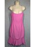Milly Solid Pink Cocktail Dress Size 8 - photo 9