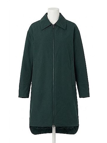 Soia & Kyo Laleh-L Duvet Down Coat in Midnight Forest (view 1)