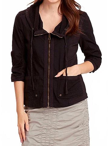 Wearables Fjord Jacket Top in Black (view 2)