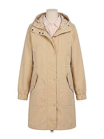 Barbour Greylag Jacket in Dark Stone (view 1)