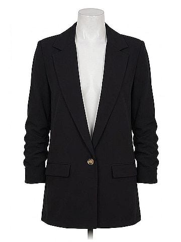 Love Token Sabrina Boyfriend Blazer in Black (view 1)
