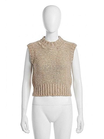Mirth Marin Shell Vest in Graham Cracker (view 1)