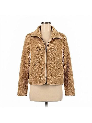 Velvet by Graham & Spencer Reba Reversible Sherpa Jacket in Tan (view 1)
