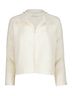 Bishop + Young White Jordan Tweed Jacket in Ivory Size M - photo 3