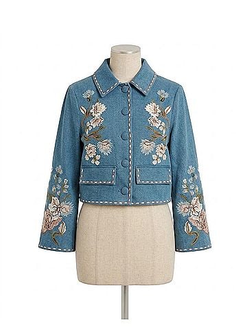 Veronica Beard Vikaria Jacket in Sea Glare (view 1)