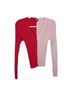 STAUD Color Block Red Pink Sweater Vest Size S - photo 4