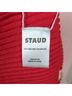 STAUD Color Block Red Pink Sweater Vest Size S - photo 5
