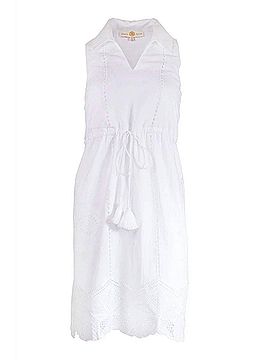 Anna Cate Heidi Dress in White Eyelet (view 2)