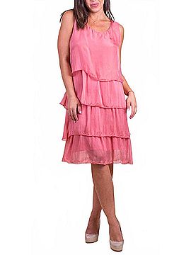 GiGi Moda Sora Silk Dress in Rosewood (view 2)