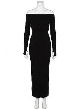 Michael Costello Off Shoulder Bodycon Dress in Black (view 1)