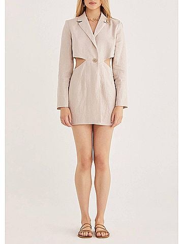 Rumer Harper Blazer in Natural (view 2)