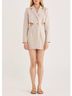 Rumer Solid White Harper Blazer in Natural Size XS - photo 2