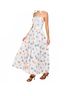 Line & Dot White Reeta Midi Dress in White Multi Size L - photo 3