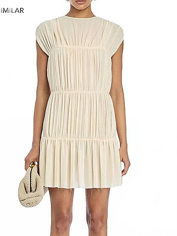 Ser.O.Ya Thalia Dress in Eggshell (view 2)