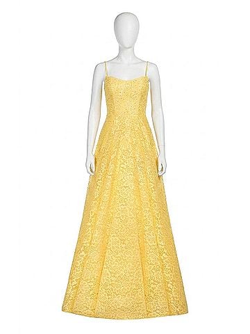 La Femme Prom Dress in Yellow (view 1)