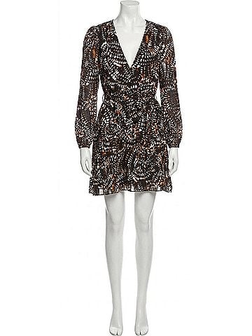 Marie Oliver Mila Dress in Morel (view 1)