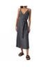 Splendid Solid Black Amanda Dress in Ink Size L - photo 2