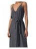 Splendid Solid Black Amanda Dress in Ink Size L - photo 5