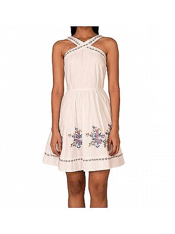 Banjanan Women's Yulia Dress in White (view 2)