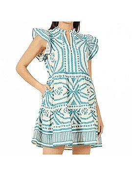 Omika Wilora Mini Dress in Jolie Lagoon (view 2)