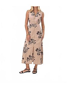 Spartina 449 Eloise Zip Dress in St. Augustine Folk Foral Wren (view 2)