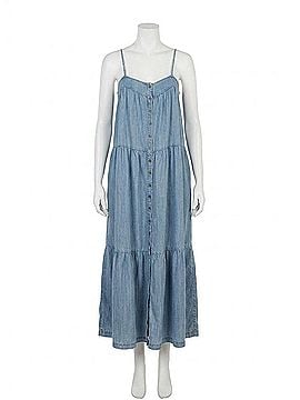 Saltwater LUXE Chieri Midi Dress in Vintage Indigo (view 1)