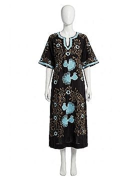 Frances Valentine Charming Caftan in Light Blue And Black (view 1)