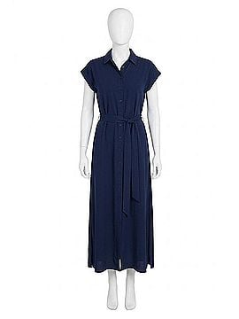 Love Token Maggie Shirt Dress in Navy (view 1)
