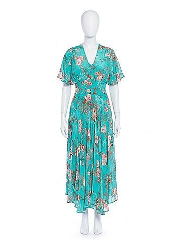 Tolani Daphne Maxi Dress in Aqua (view 1)