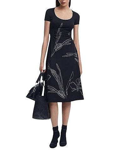 Desigual Women's Casual Dress in Black (view 2)