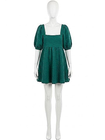 Free People Violet Mini Dress in Green Balsam (view 1)