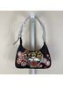 Ed Hardy Snake Print Black Pink Shoulder Bag One size - photo 3