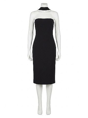Amanda Uprichard Kimana Dress in Black (view 1)
